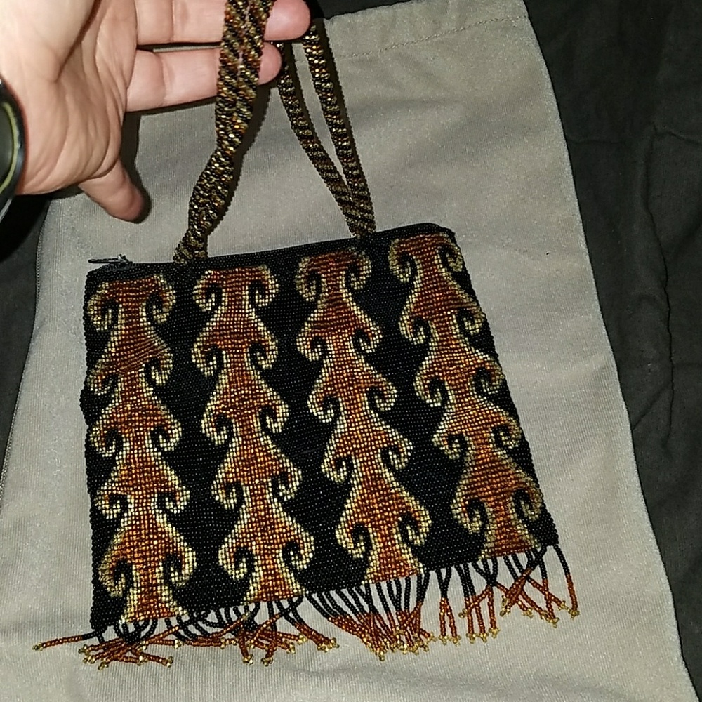 Vintage beaded handbag